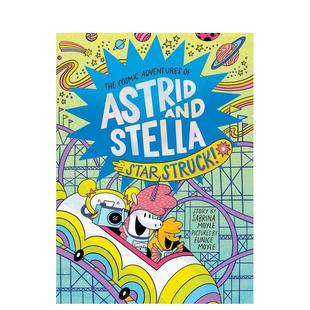 宇宙冒险 英文儿童漫画进口 原版 预售 阿斯特丽德与斯特拉 Astrid The 2星际迷航记 Stella Cosmic and Adventures