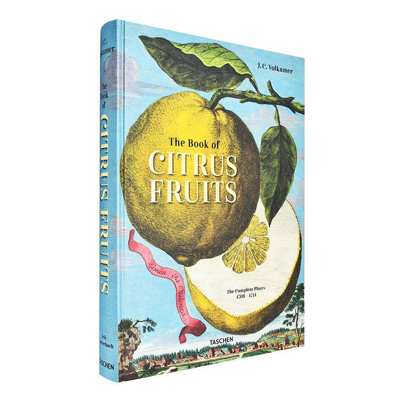 【预售】【TASCHEN】柑橘画册The Book of Citrus Fruits 水果商人J.C.Volkamer原版正品图书