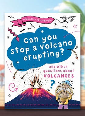 【现货】地理问题：你能阻止火山喷发吗？ A Question of Geography: Can You Stop a Volcano Erupting? 原版英文儿童绘本进口书