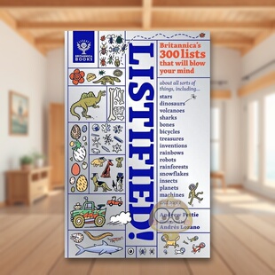 【现货】事实列举！英文青少年读物进口原版外版书精装Listified!PettieBritannica书籍图书正版