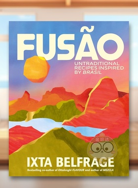 【预售】融合：灵感源自巴西的非传统食谱 FUS?O: Untraditional recipes inspired by Brasil 原版英文餐饮生活美食