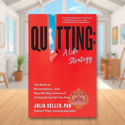 【预售】【2023亚马逊年度图书】退出：人生策略英文心灵励志进口原版外版书精装14岁以上Quitting: A Life Strategy Julia Kelle