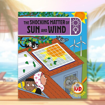 【预售】儿童侦探：太阳与风的惊人事件 Kid Detectives: The Shocking Matter of Sun and Wind 原版英文儿童绘本进口书籍图书外