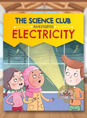 【现货】科学调查俱乐部：电 The Science Club Investigate: Electricity 原版英文儿童绘本进口书籍图书外版正版