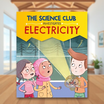 【现货】科学调查俱乐部：电 The Science Club Investigate: Electricity 原版英文儿童绘本进口书籍图书外版正版
