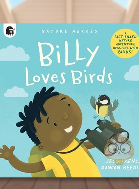 【现货】比利喜欢鸟类Billy Loves Birds Volume 1英文儿童绘本IP系列3-6岁平装Jess French; Duncan Beedie进口原版书Happy Yak9