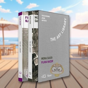 发现阿拉伯艺术家英文艺术家艺术工作室进口原版 NazerM书 Mona 14岁以上Mona 书精装 外版 Nazer Filwa Saudi 预售