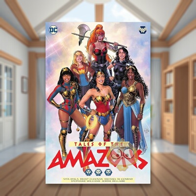 【预售】【DC Comics】亚马逊的传说英文漫画精装进口原版书Tales of the Amazons Michael Conrad书籍图书外版正版
