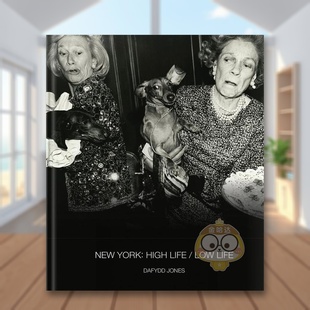 低俗生活英文摄影摄影师专辑进口原版 Ar书 ACC High 预售 纽约：高尚生活 Life 书精装 外版 Jones 14岁以上New Low York