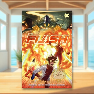 书The Jeremy 现货 Flash 进口原版 Comics Adams War Vol. Roger One 闪电侠卷19一分钟战争英文漫画简装 Minute C书