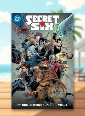 【预售】秘密六  综合卷2 Secret Six by Gail Simone Omnibus Vol. 2 原版英文漫画书进口书籍图书外版正版
