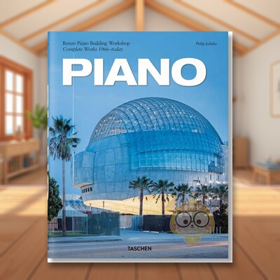 【现货】皮亚诺建筑设计作品集1966年至今Piano. Complete Works 1966–Today. 2021 Edition英文建筑设计建筑师工作室Renzo Pian