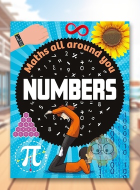 【现货】【数学无处不在】数字篇【Maths All Around You】Numbers英文儿童绘本知识百科Rob Colson平装6-9岁Wayland进口原版书97