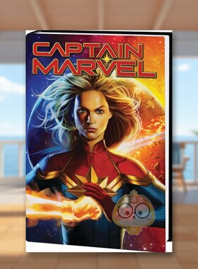 【预售】【Marvel】惊奇队长精选集卷1英文漫画精装进口原版书CAPTAIN MARVEL OMNIBUS VOL. 1 Kelly Thompson Carmen Carnero书籍