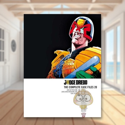 【预售】特警判官案件档案全集20英文漫画进口原版书平装14岁以上Judge Dredd: The Complete Case Files 20 John Wagner2000 AD书