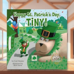 Tiny英文儿童章节书6 Workshop书籍 圣帕特里克节快乐小小Happy 书Penguin Cari进口原版 9岁Meister Day Patrick’s St. 现货