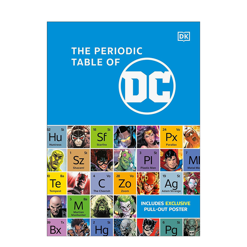 【现货】DC元素周期表 The Periodic Table of DC原版英文漫画-封面