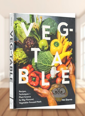 【现货】【2023IACP烹饪图书奖】蔬菜Veg-table英文餐饮 Nik Sharma 精装Chronicle Books进口原版书797216317书籍外版正版