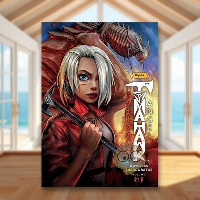 【预售】战斧天使卷1英文漫画进口原版书平装14岁以上Tomahawk Angel Volume 1 Odysseas Theodoratos Dark Horse书籍图书外版正版