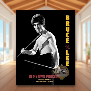 【现货】我的自我探索历程 李小龙视觉传记画册英文生活综合进口原版书In My Own Process精装Bruce Lee著Genesis Publications出