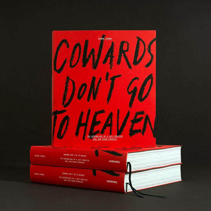 【现货】懦夫上不了天堂：迷途创意灵魂涂鸦手记Cowards Don’t Go To Heaven英文进口原版平面设计图书广告包装Eugene Cheong