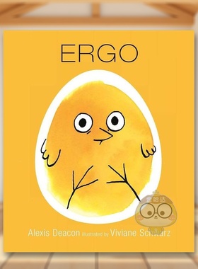 【现货】小鸡二戈Ergo英文儿童绘本动物生态环保6-9岁精装Alexis Deacon and Viviane Schwarz进口原版书Walker Books UK63书籍图