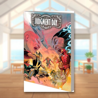 【预售】【Marvel】复仇者审判日合集英文漫画平装进口原版书A.X.E.: Judgment Day Companion Gillen  Kieron书籍图书外版正版