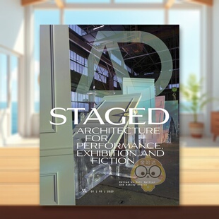 英文建筑设计进口书 展览与虚构 Design Journal Architectural 建筑设计期刊苐一期：舞台化——表演 建筑 原版 Issue 预售