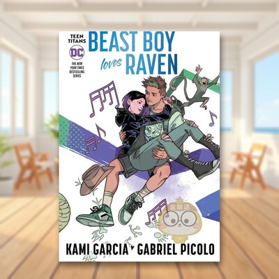 【现货】【DC Comics】少年泰坦野兽爱瑞雯英文漫画简装进口原版书Teen Titans: Beast Boy Loves Raven (Connecting Cover Edit书