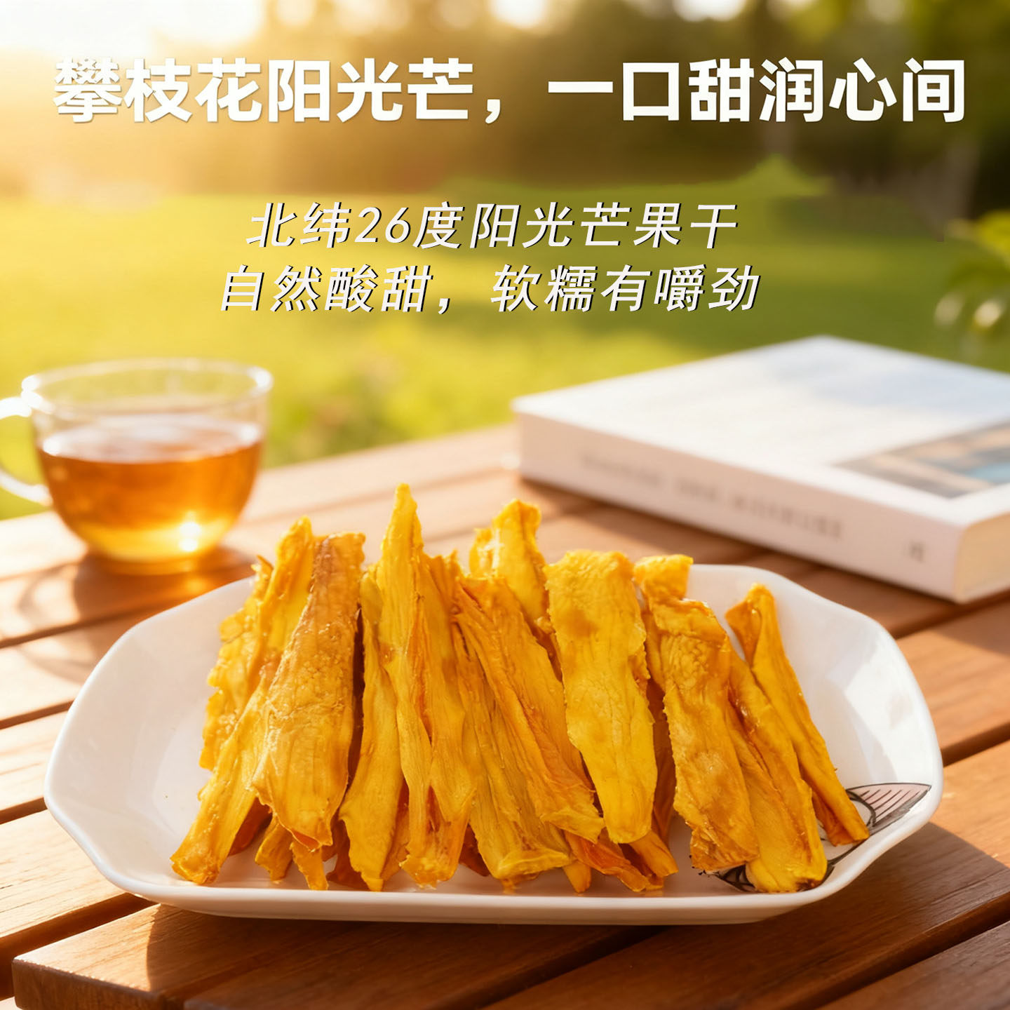 攀枝花特产自制厚切原味芒果干O添加办公室休闲小零食 非果脯蜜饯