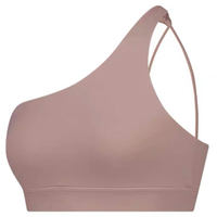 AimeicGym Sexy, a new European and American sexy one-piece thin shoulder strap yoga bra for women thumbnail 4
