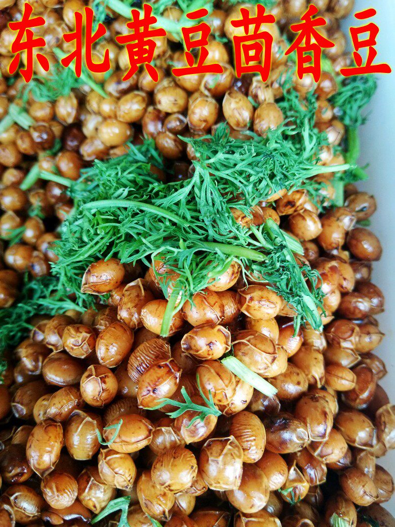 新货东北黄豆茴香豆  凉拌麻辣茴香豆咸菜凉拌菜黄豆咸菜