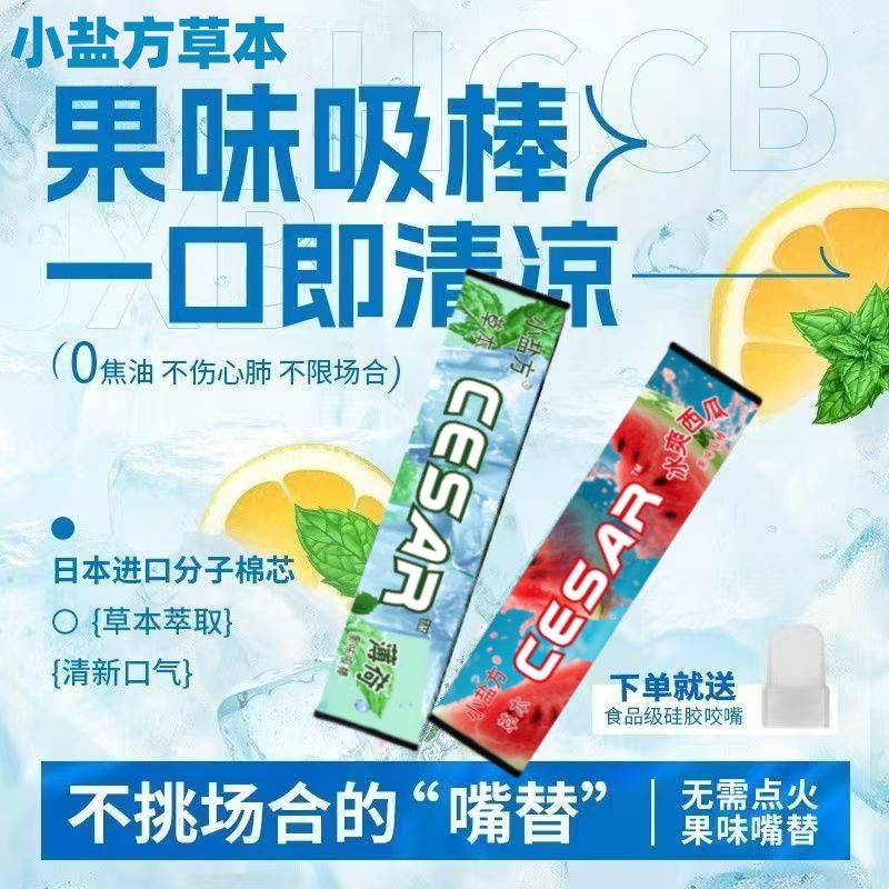 小盐方草本【正品】替代棒无烟果味戒烟口腔棒清凉吸棒缓解烟瘾