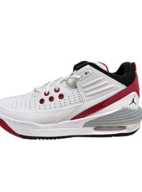 Jordan Max Aura 5 舒适减震 防滑耐磨 透气 篮球鞋DZ4353-101