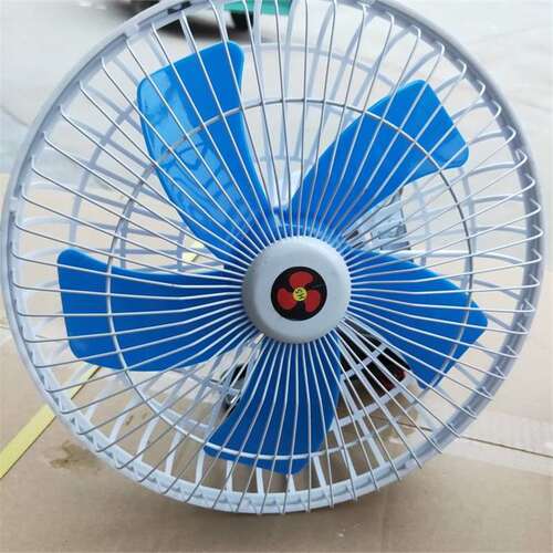 车载风扇12V24V8寸10寸车用电风扇大货车空调大风力强力制冷摇头