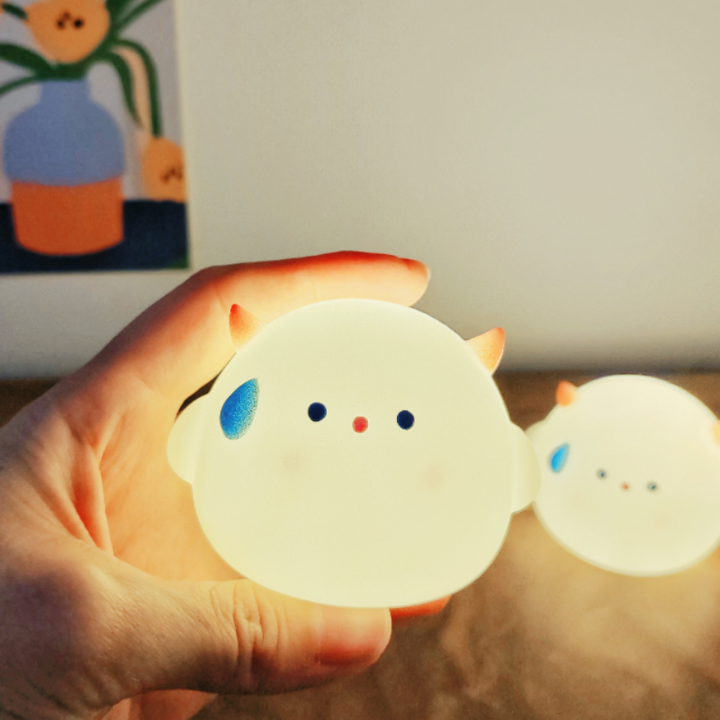 可爱怪兽小夜灯桌面装饰氛围灯摆件生日礼物送女生活动创意伴手礼