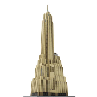 149818 742PCS 美国国际大厦 拼插积木 1：800 电子图纸 MOC