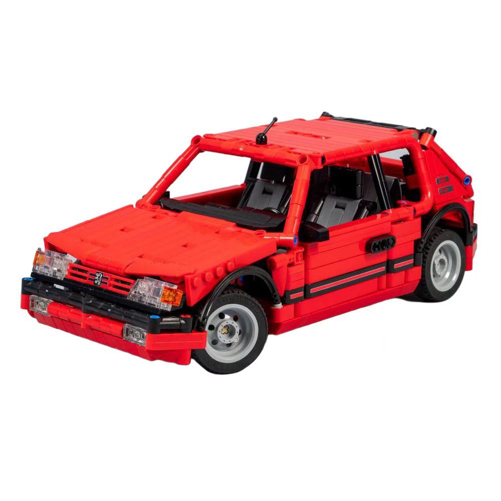 MOC-109517 Nico71 205 GTI 红色版 985PCS 国产积木
