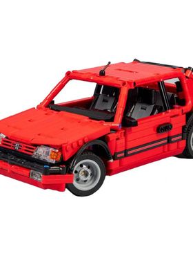 MOC-109517 Nico71 205 GTI 红色版 985PCS 国产积木