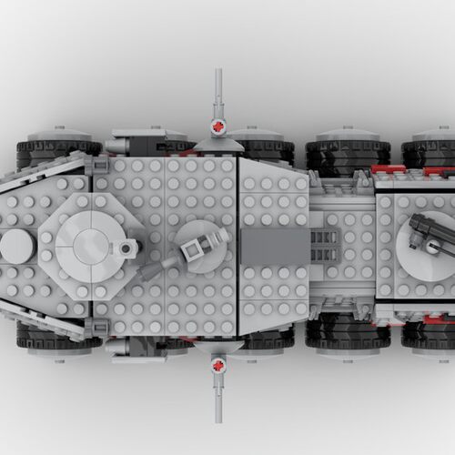 MOC-41554 中形涡轮克隆坦克 电子图纸 拼插积木 561片
