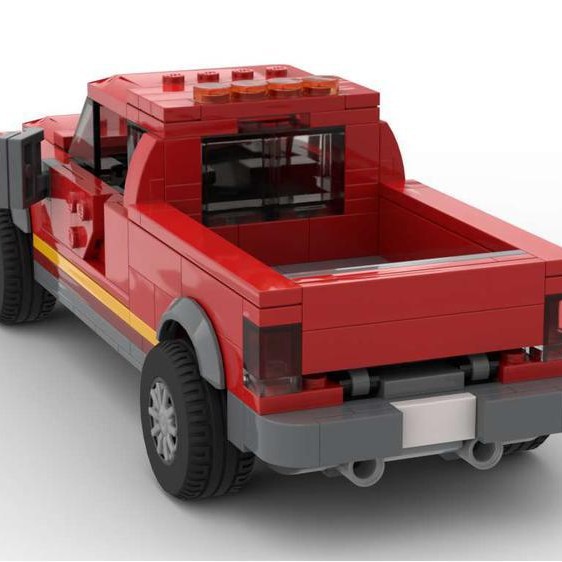 MOC-87555 消防队长的F-250 电子图纸 拼插积木 368片