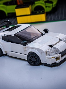 MOC-73056 MK4 Supra 8格跑车 电子图纸 拼插积木 263片