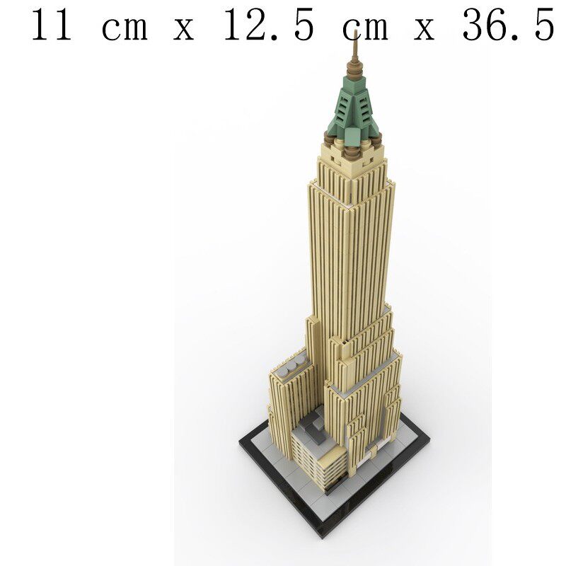 MOC-130597 1:800比例(曼哈顿银行信托大楼)922片 电子图纸