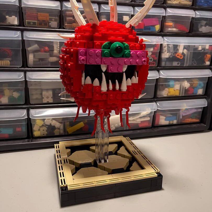 MOC-4560 Doom Cacodemon 电子图纸 拼插积木  517片