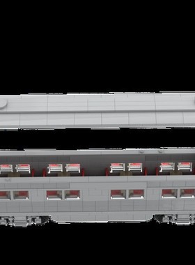 MOC-79730 T02-圣达菲乘用车 665片 电子图纸 拼插积木