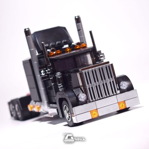 MOC-65389 美国卡车 普通件替换电镀 电子图纸 拼插积木