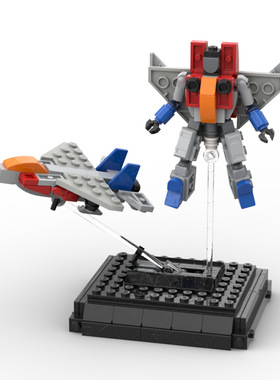 MOC-130924 变X金刚G1红蜘蛛  238片 内部彩色用黑 电子图纸