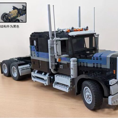 MOC-77497 彼得卡车  2612PCS  国产积木 480种零件  电子图纸