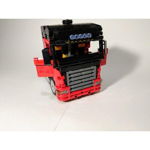 MOC-30870 斯堪尼亚 R420 电子图纸 拼插积木  876片 无贴纸