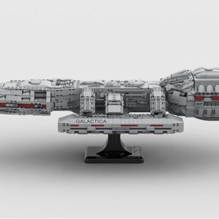 2222片 MOC XM072 太空堡垒卡拉狄加 拼插积木 电子图纸